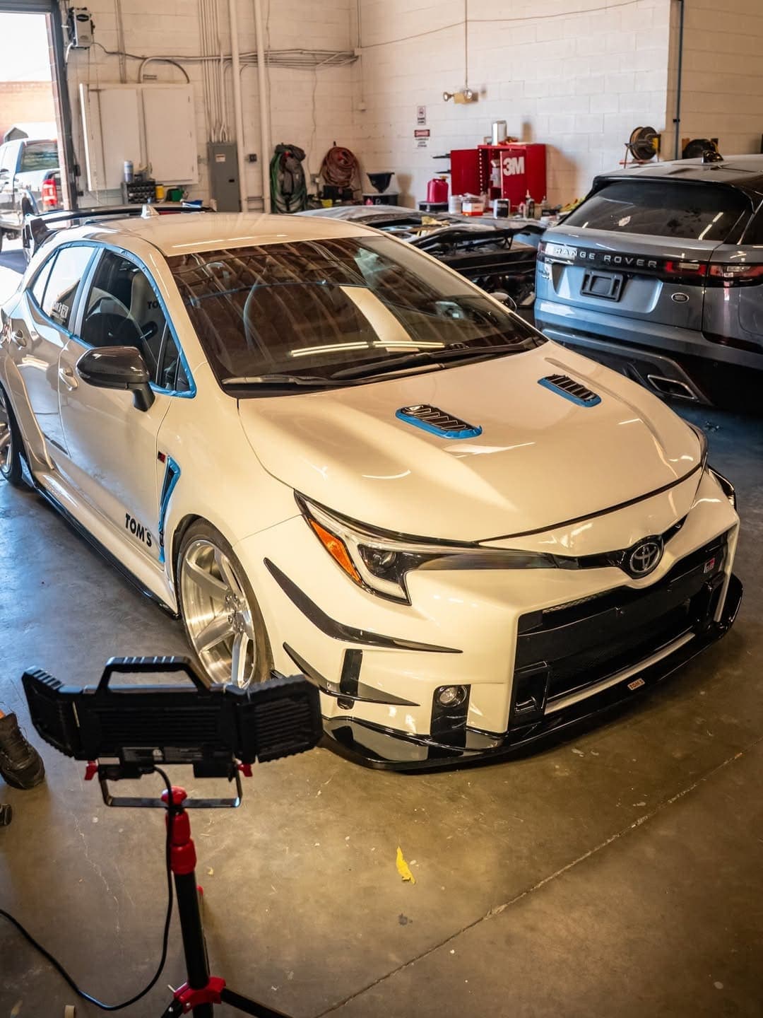 Widebody Installation at AT Customs Las Vegas
