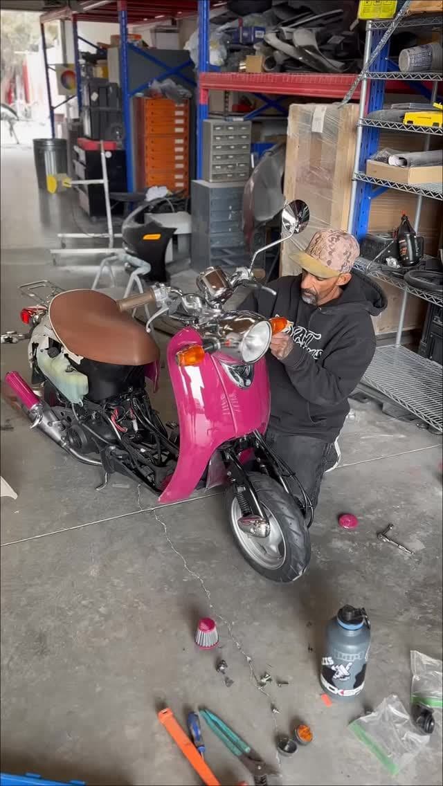 Custom finish work in the shop